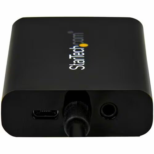 StarTech HDMI to VGA Adapter with Audio - 1080p - Black - Plug and Play